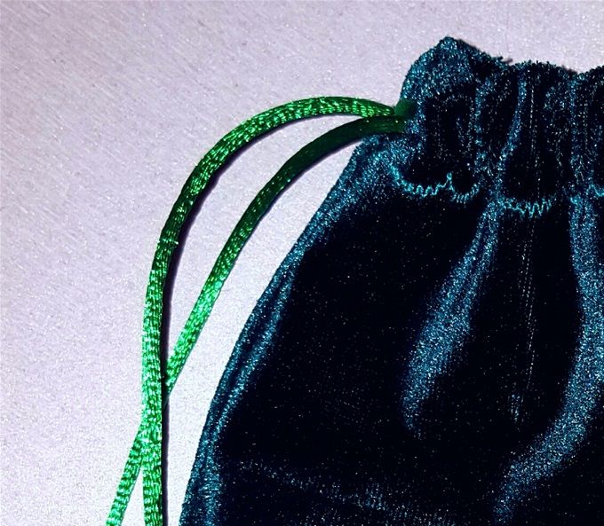 Velvet gift bag, for Abundance and Prosperity, 3 euros